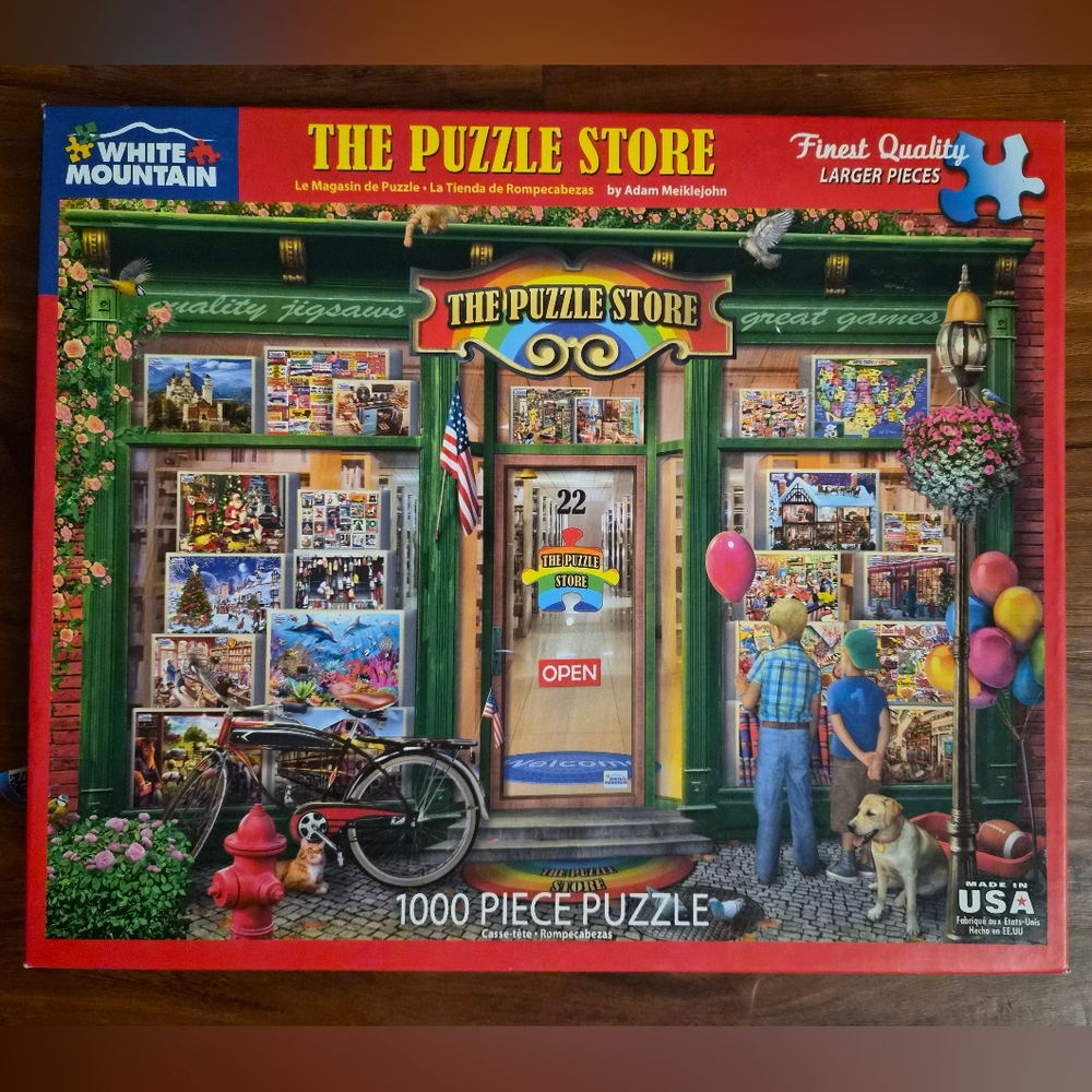White Mountain Puzzle - The Puzzle Store